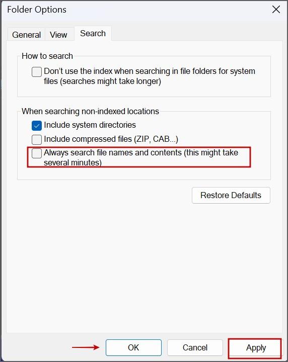 13 修正了 Windows 中檔案總管不顯示檔案的問題