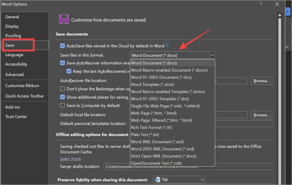 9 修正 Windows 11 中「Word 無法完成儲存」錯誤