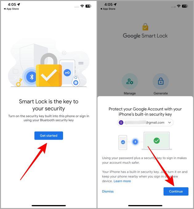 如何使用手機作為 Google 帳戶的（藍牙）安全金鑰