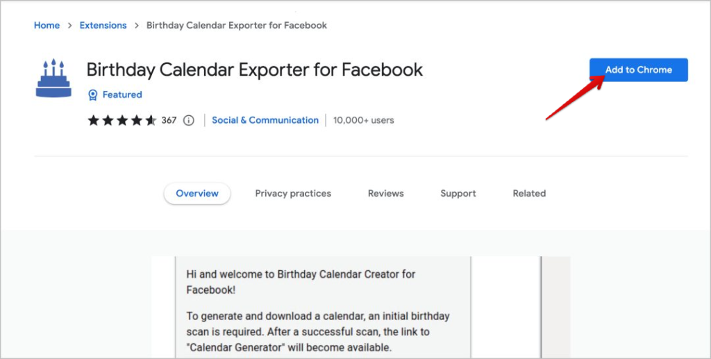 如何將 Facebook 生日匯入 Google 日曆