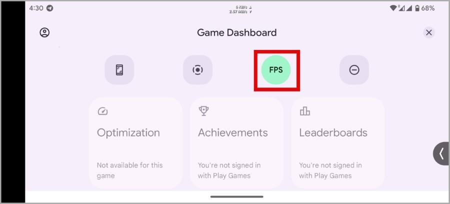 如何在 Android 手機上查看遊戲中的 FPS