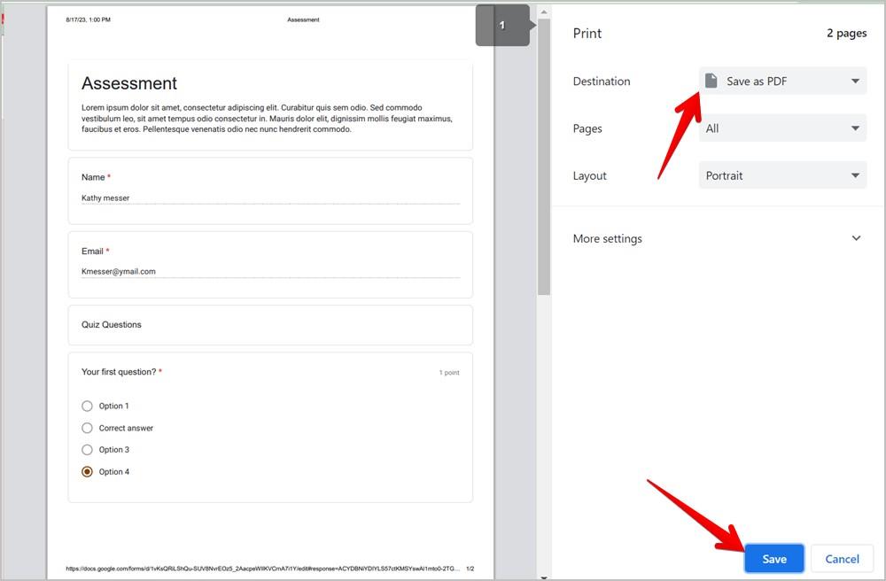免費下載 PDF 格式的 Google 表單回覆的 5 種方法
