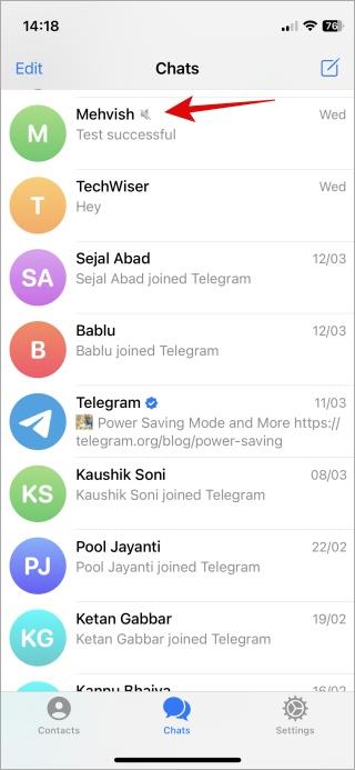 Telegram 圖示和符號及其意義