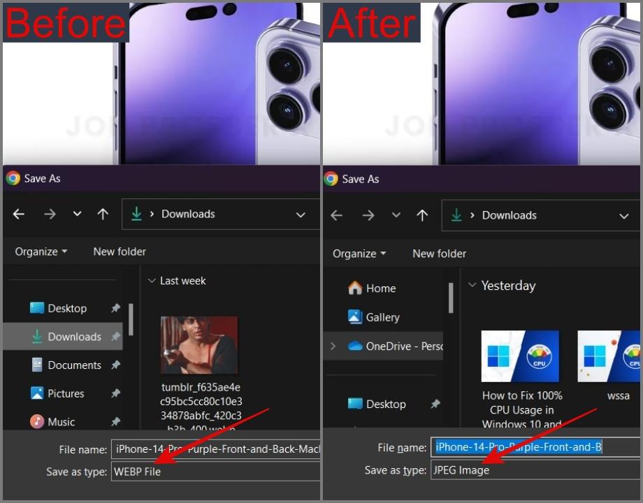 停止在 Chrome 中將圖像儲存為 WebP 的 4 種方法