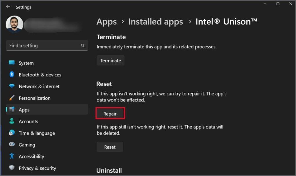 Intel Unison 在 Windows 11 上連接手機時卡住的 11 個修復