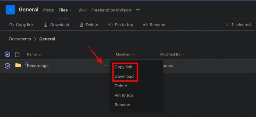 Microsoft Teams 的錄音儲存在哪裡以及如何共享