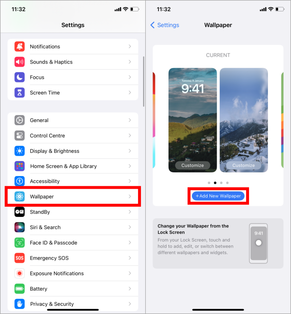 如何將專輯設定為 iPhone 桌布