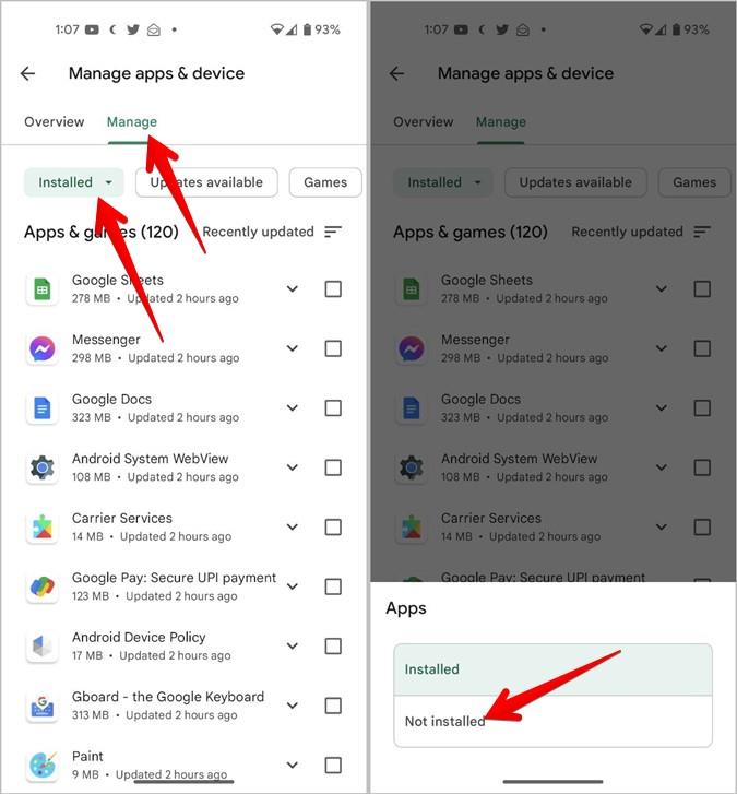 在 Android 或 iOS 上重新安裝應用程式時會發生什麼
