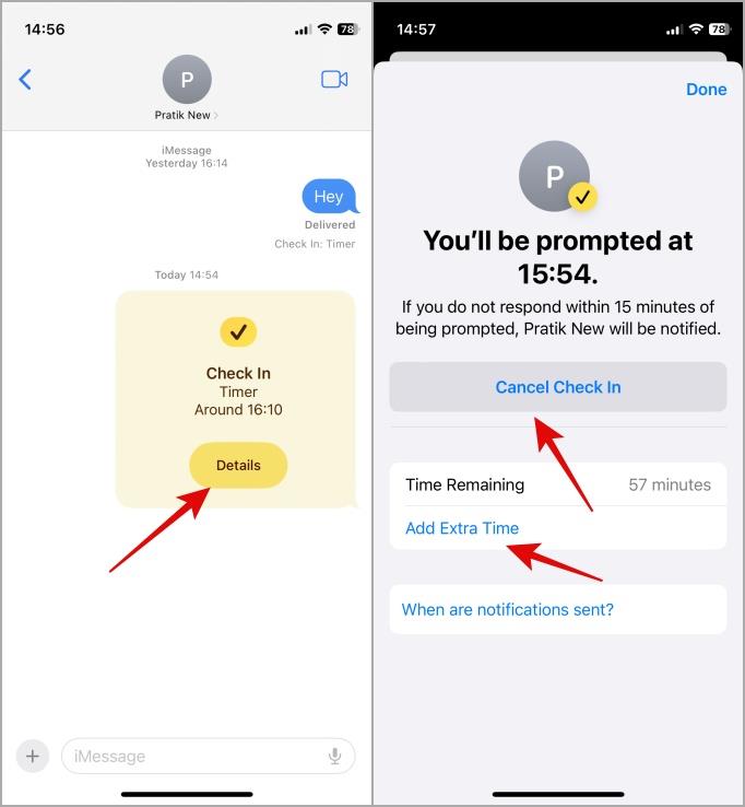 如何使用 iPhone 上的簽到安全功能：指南