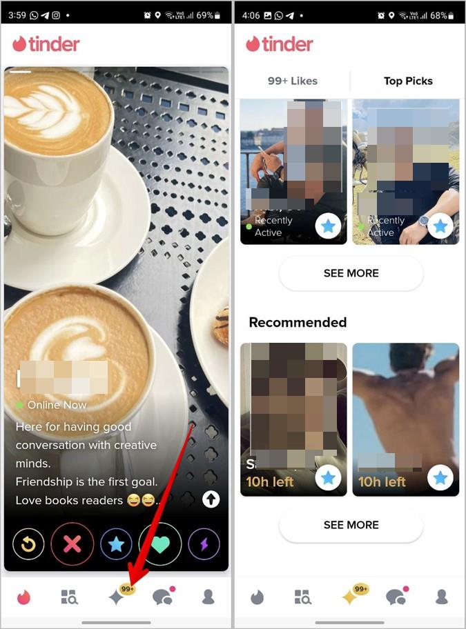 Tinder 上的圖標和符號有何意義