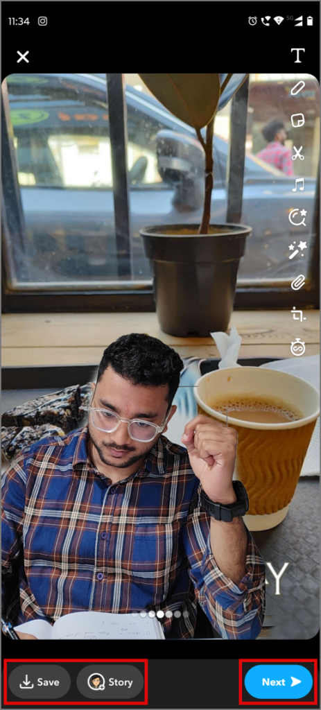 在 Snapchat 上重新混合 Snap 的 4 種方法