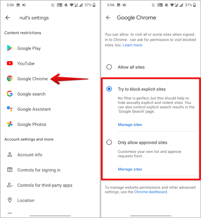如何在 Google 搜尋上開啟/關閉安全搜尋