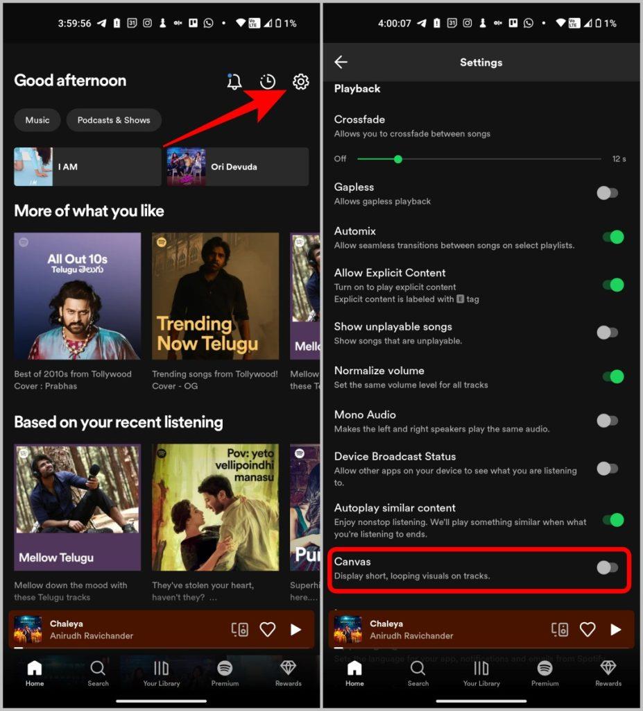 如何停用 Spotify 和 YouTube Music 上的視頻