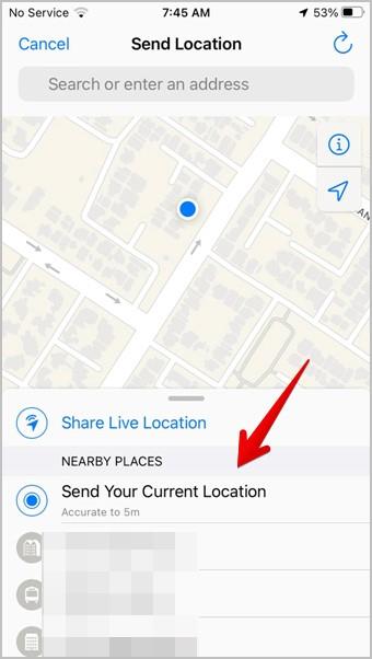 將 iPhone 上的位置發送給任何人的 6 種最佳方式