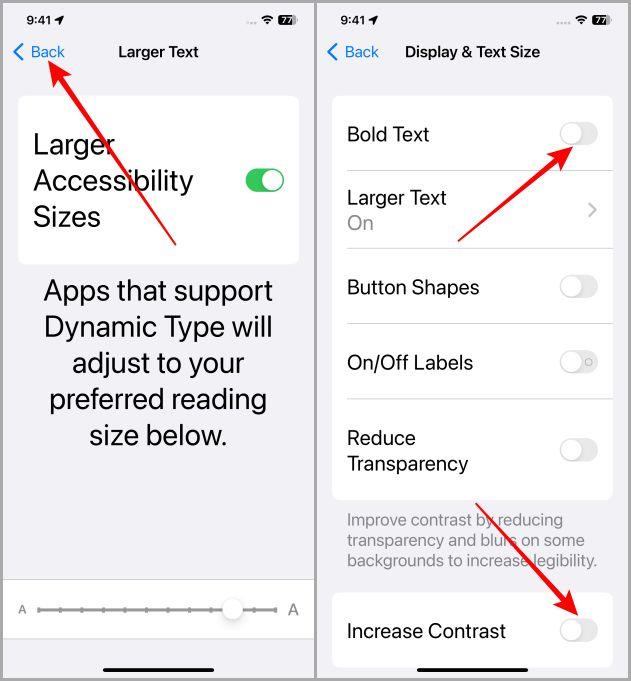 在 iPhone 上更改文字/字體大小的最簡單方法
