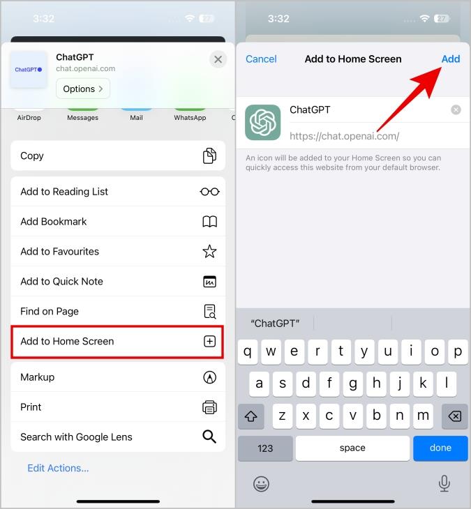 如何在iPhone和Android上快速使用ChatGPT