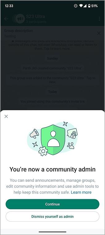 如何在桌面和行動裝置上管理 WhatsApp 社群管理員