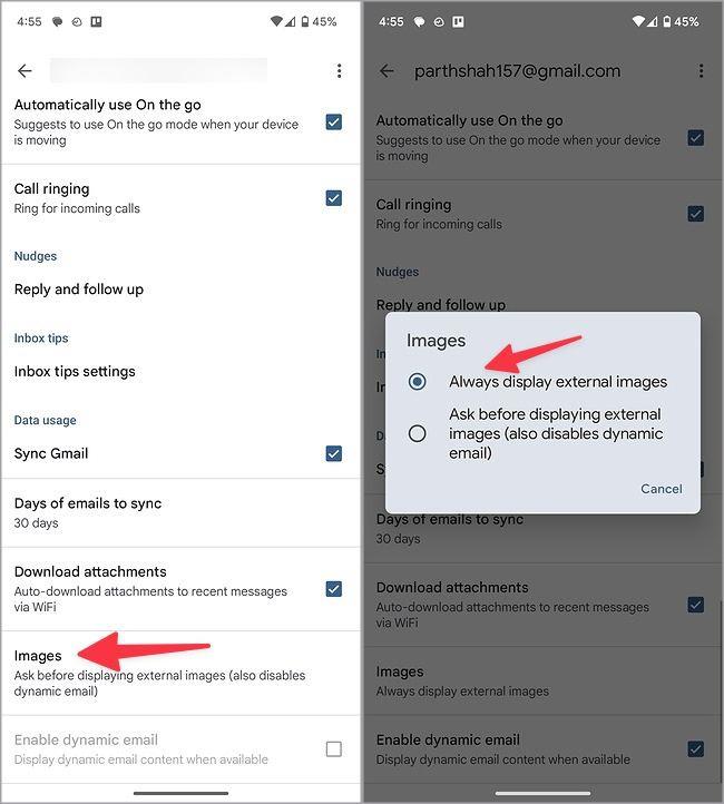 Gmail 不顯示影像的 10 個修復