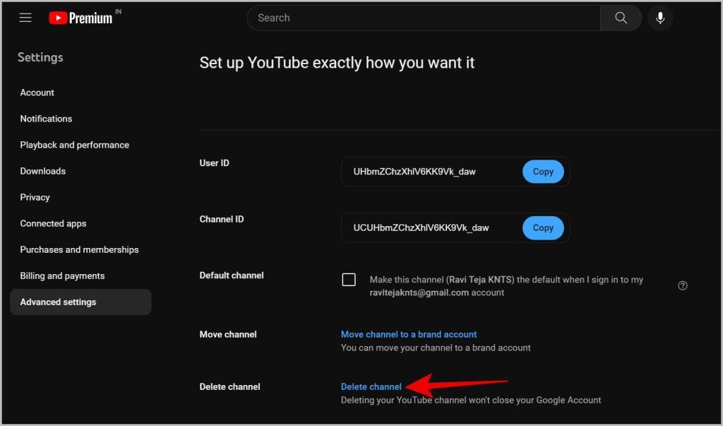 如何刪除您的 YouTube 頻道和品牌 YouTube 頻道