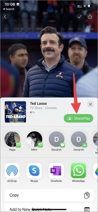 如何在 iPhone 和 iPad 上的「訊息」中啟動 SharePlay
