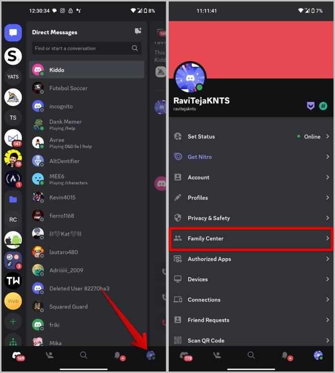 如何在 Discord 上設定家長監護