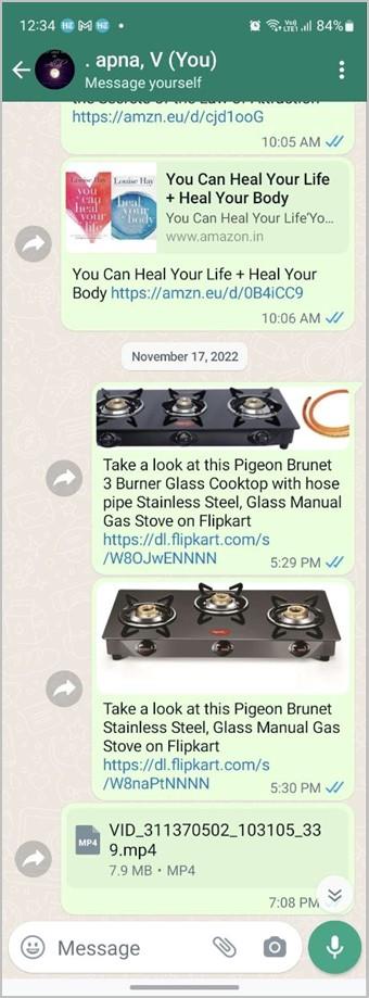 在 Android、iPhone 和 PC 上透過 WhatsApp 向自己發送訊息的 4 種方式