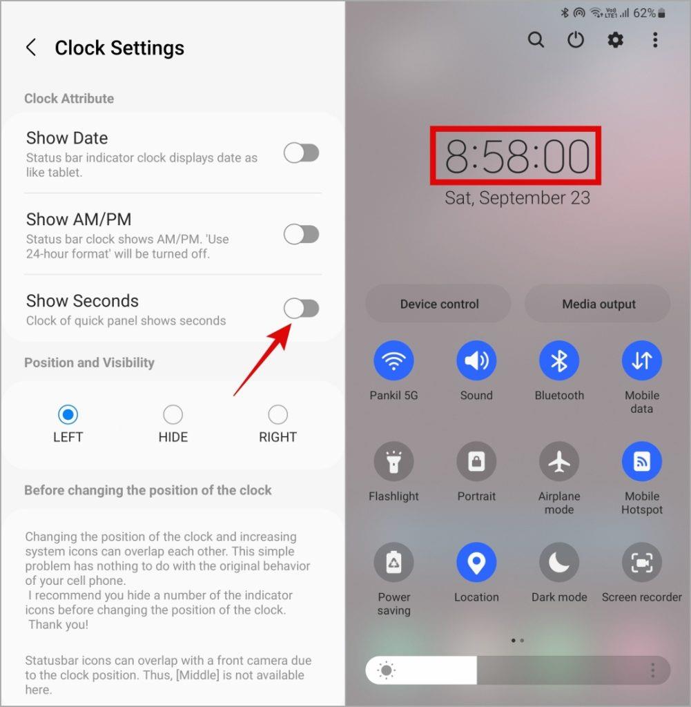 如何在 Android 和 iPhone 時鐘上顯示秒