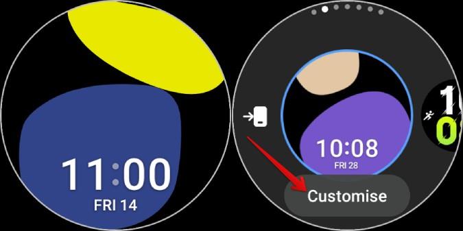 如何在三星 Galaxy Watch 上自訂錶盤