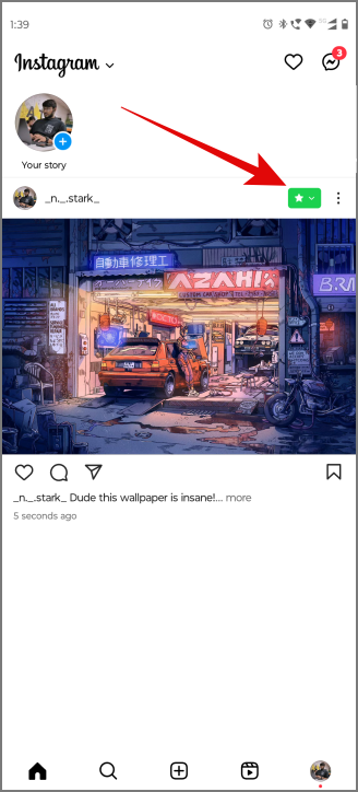 如何在 Instagram 上與好友分享貼文和捲軸