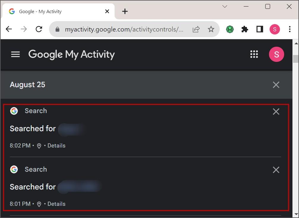 如何查看和刪除您的 Google 搜尋記錄