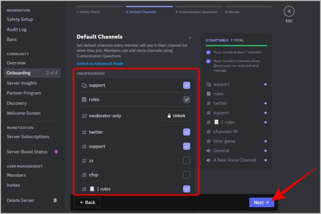 如何在 Discord 伺服器上設定社群加入