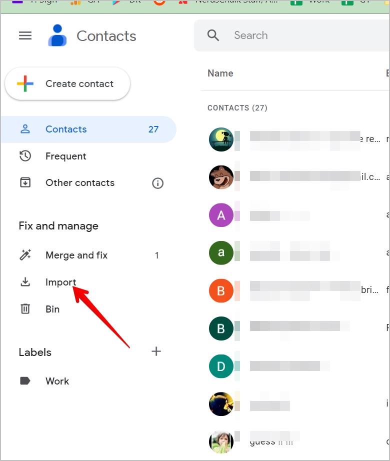 如何將電子郵件新增至 Gmail 中的聯絡人列表