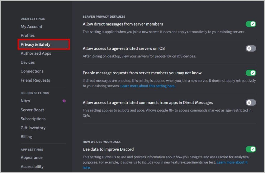 如何阻止 Discord 上的垃圾郵件和私訊