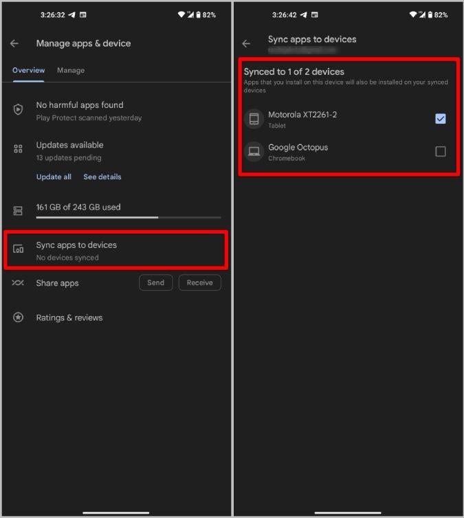 如何使用 Google Play 商店在 Android 裝置之間同步應用程式