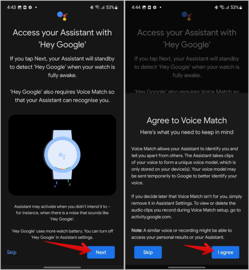 如何在 Samsung Galaxy Watch 上設定和使用 Google Assistant
