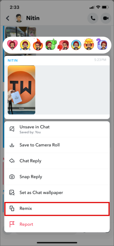 在 Snapchat 上重新混合 Snap 的 4 種方法