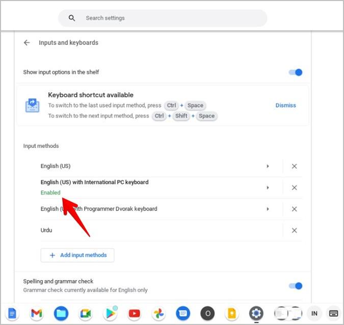 如何更改 Chromebook 系統和鍵盤語言