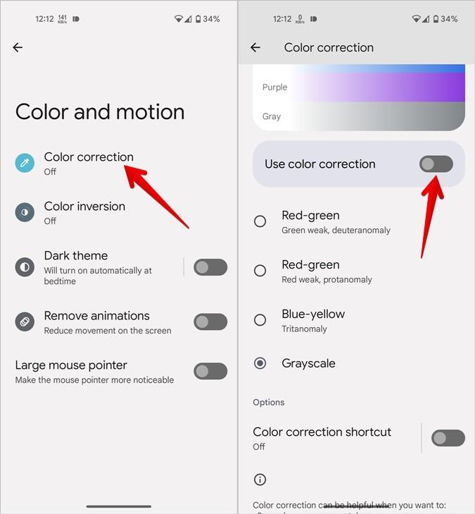 在 Android 上開啟或關閉灰階的 7 種方法