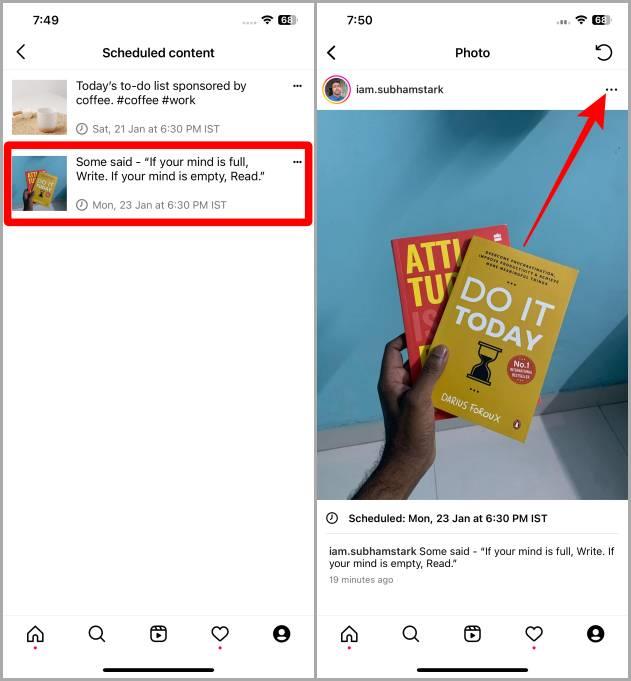如何在 Instagram 應用程式上免費安排貼文和捲軸