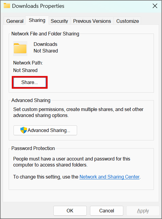 如何透過 Internet 或 Wi-Fi 在 PC 之間共用大文件