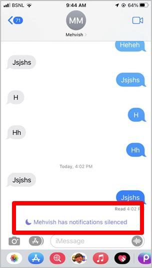 iOS 17 和 16 訊息中的通知靜音意味著什麼