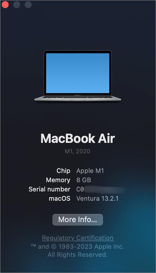 尋找 MacBook 型號和序號的 4 種方法