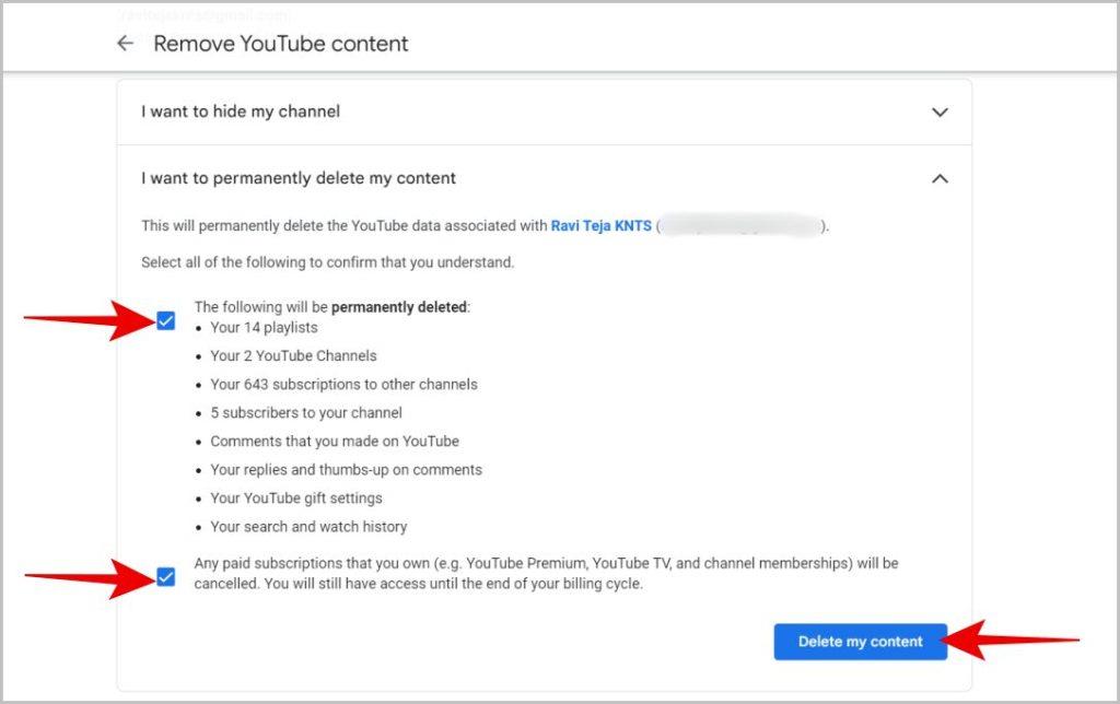 如何刪除您的 YouTube 頻道和品牌 YouTube 頻道