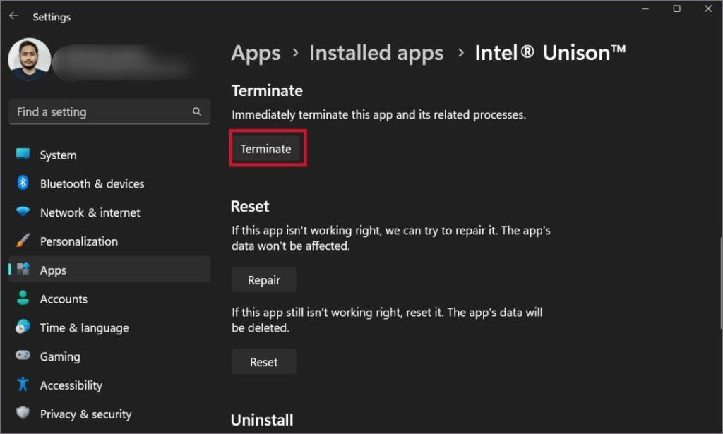 Intel Unison 在 Windows 11 上連接手機時卡住的 11 個修復