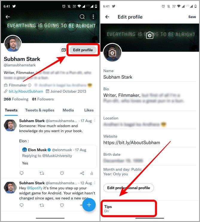 如何在 Android 和 iOS 上的 Twitter 上設定提示