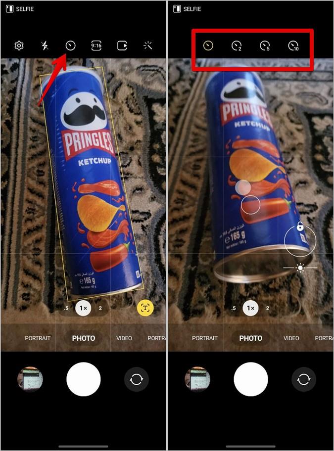 三星相機應用程式中的各種圖示代表什麼意思