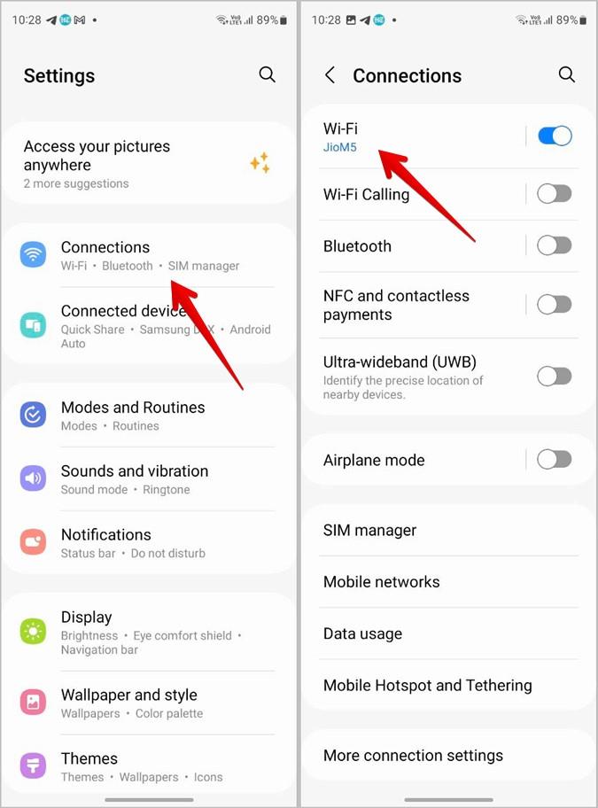 如何查看三星 Galaxy 手機上的 Wi-Fi 密碼