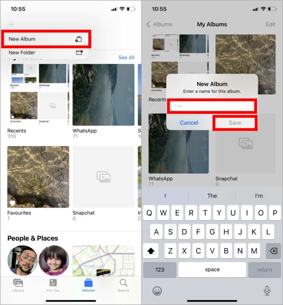 如何將專輯設定為 iPhone 桌布