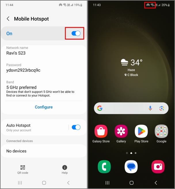 如何在 Android 上同時使用 Wi-Fi 和熱點