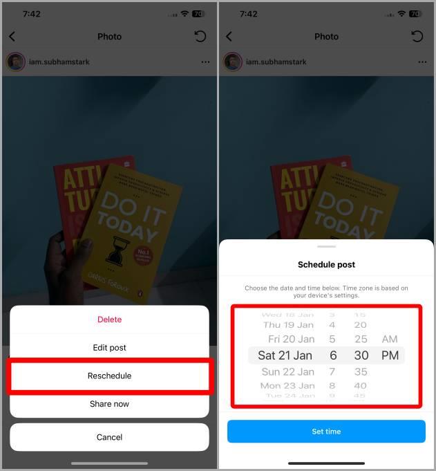 如何在 Instagram 應用程式上免費安排貼文和捲軸